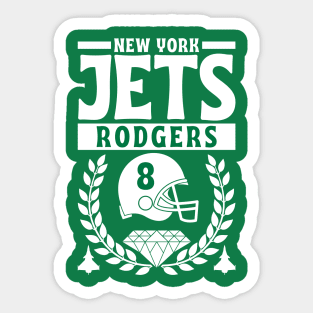 New York Jets Aaron Rodgers 8 American Football Edition 2 Sticker